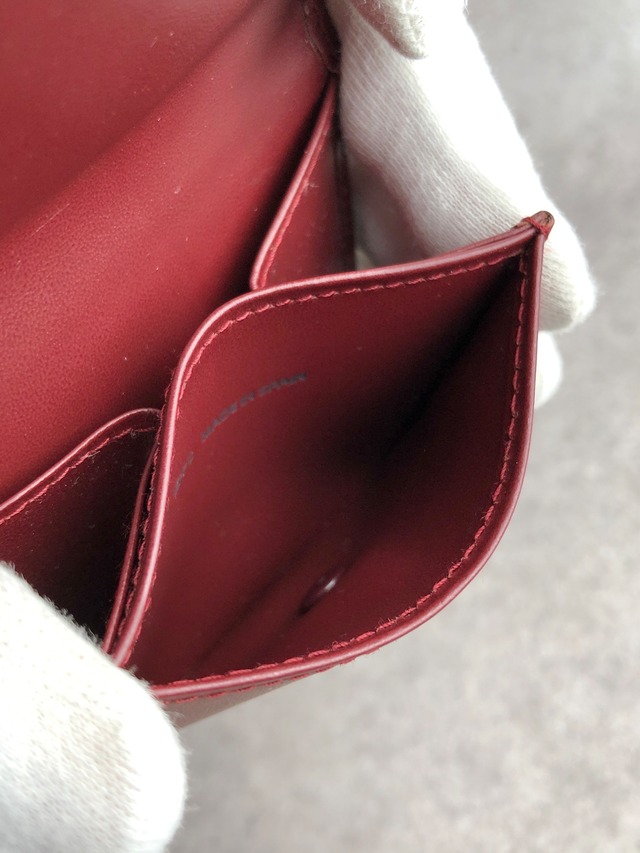 Cartier カルティエ マストライン 財布 ボルドー レザー コインケース vintage ヴィンテージ オールド g5mfrx