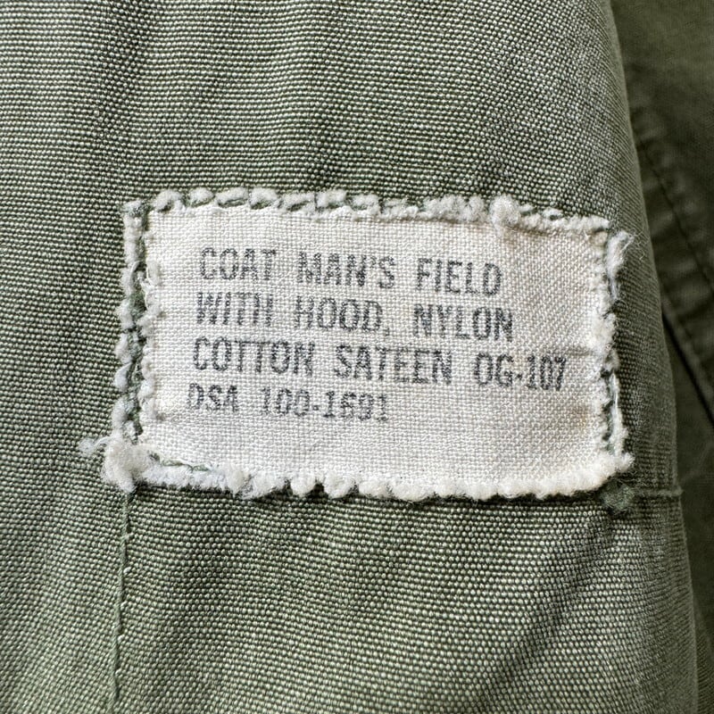 60's U.S.ARMY M-65 フィールドジャケット 1st ファースト 初期