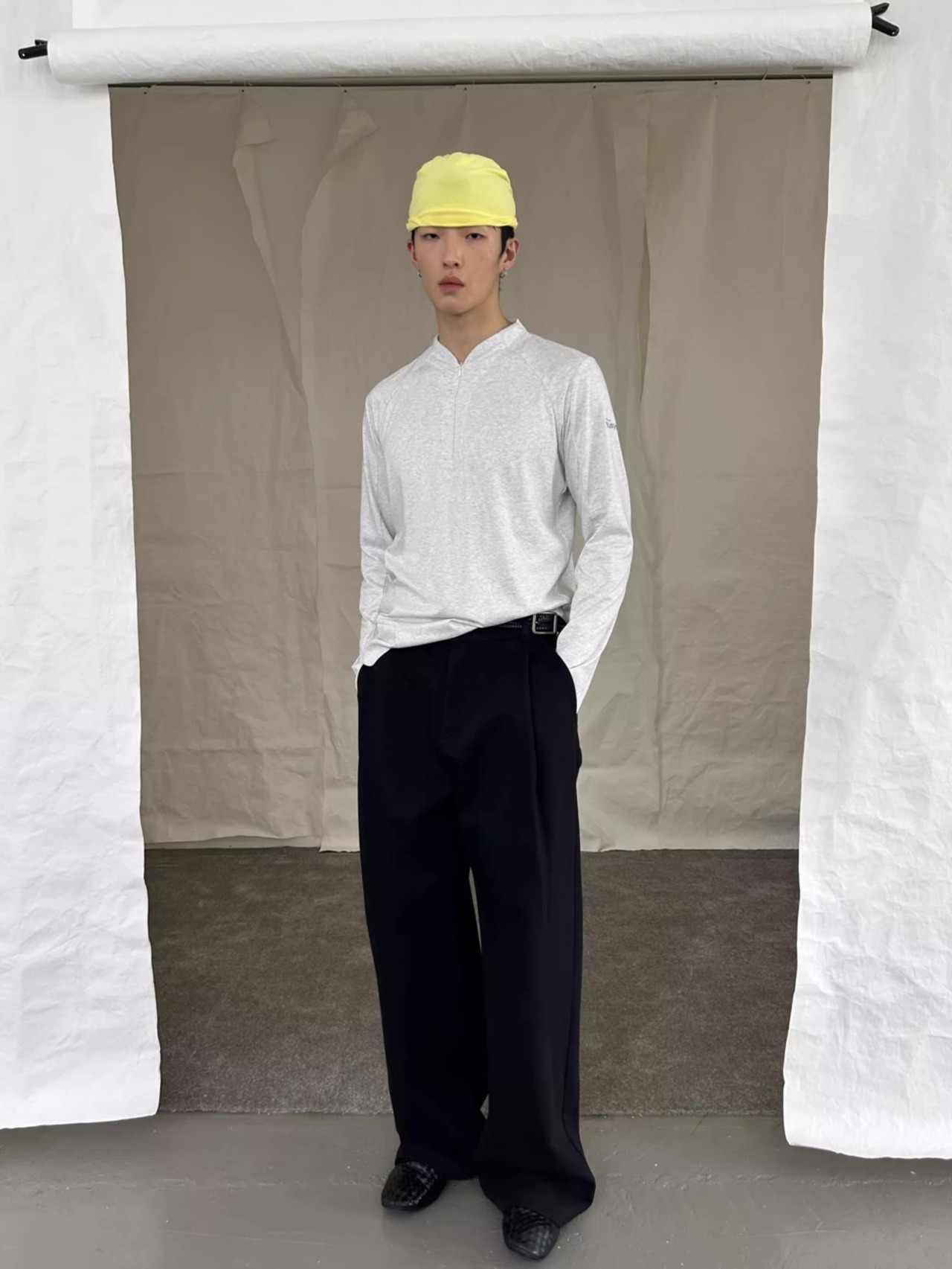 Yausye 80 Pleated Denim Trousers