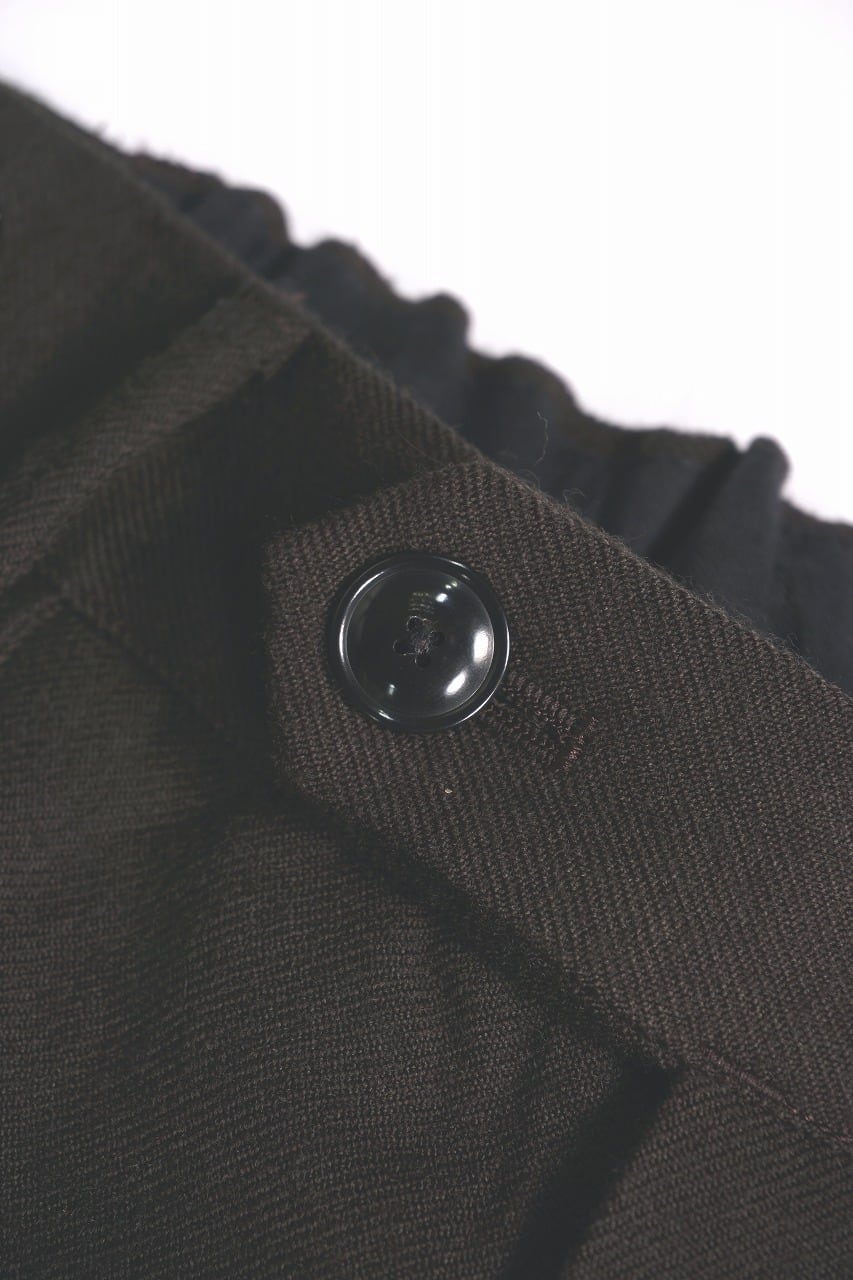 Virgin Wool Washed Twill Jacket