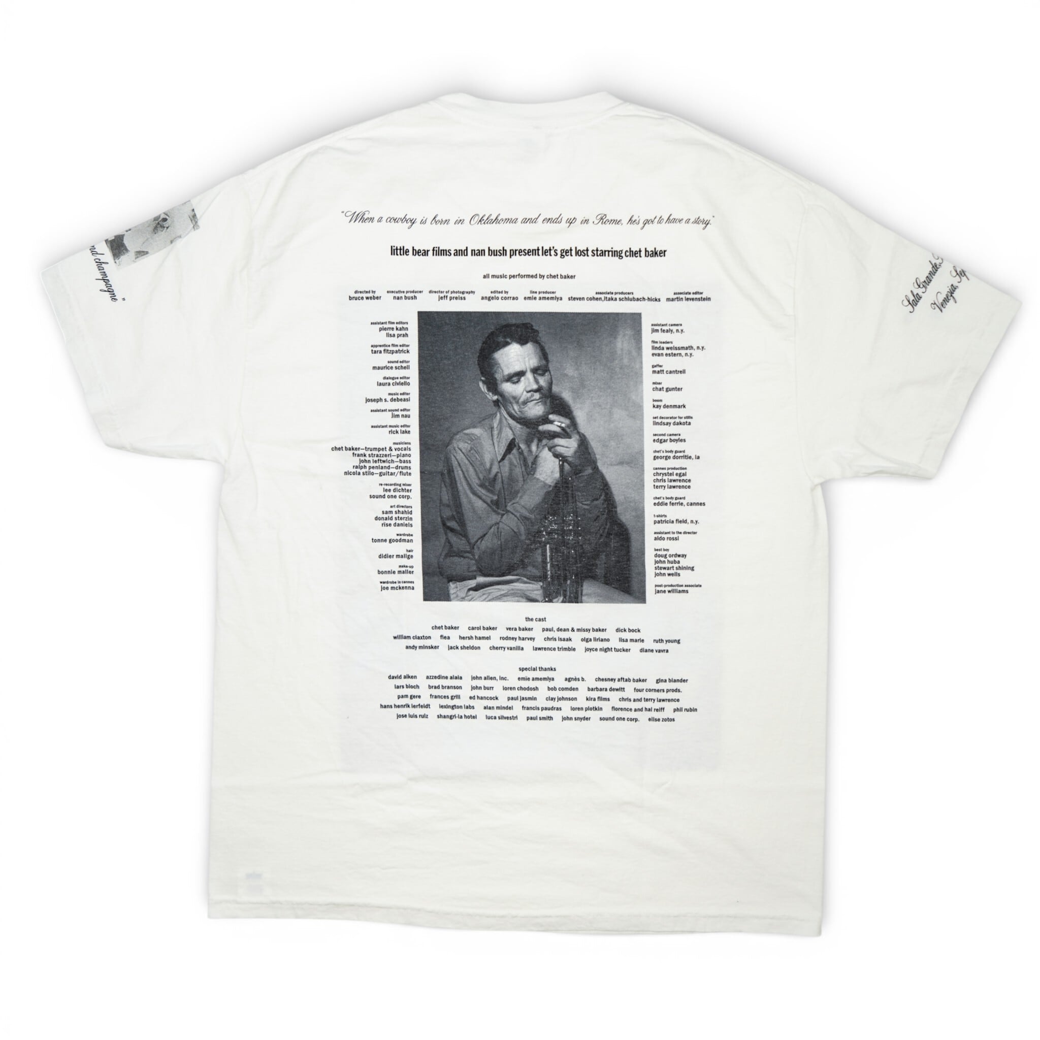 Weber Let's GET Lost Bruce Weber Tシャツ サイズXL ① | 3RD[i