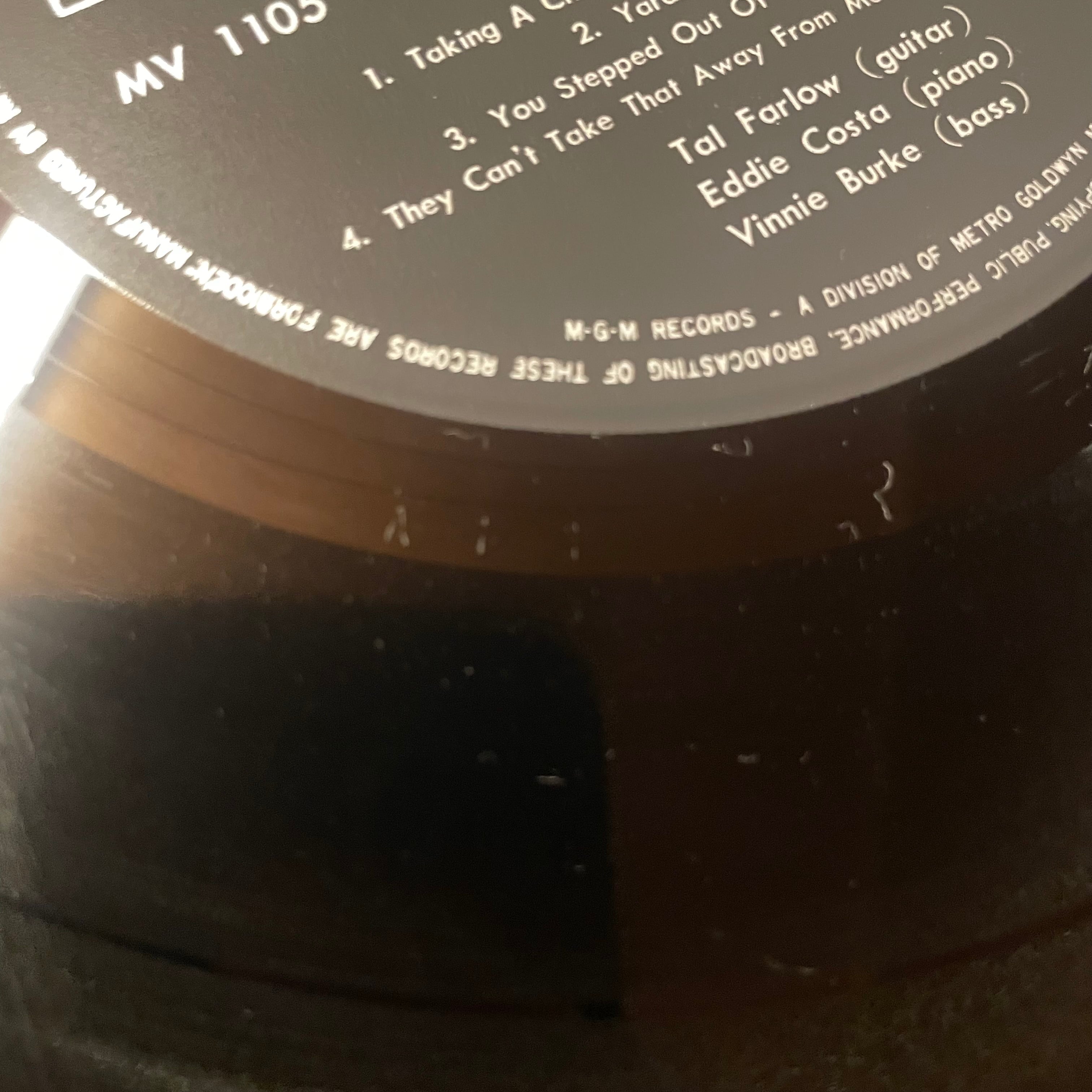 Tal Farlow / The Swinging Guitar Of Tal Farlow 【USED Vinyl