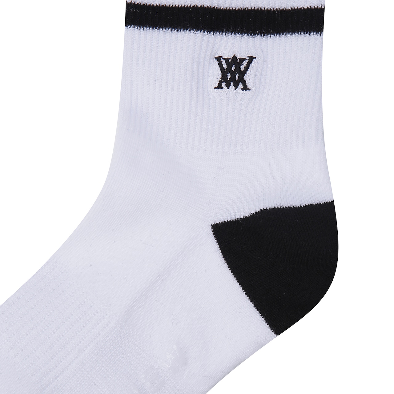 (M) DOUBLE-BLOCK SOCKS [サイズ: F(AGEUMSC02WHF)] [カラー: WHITE]