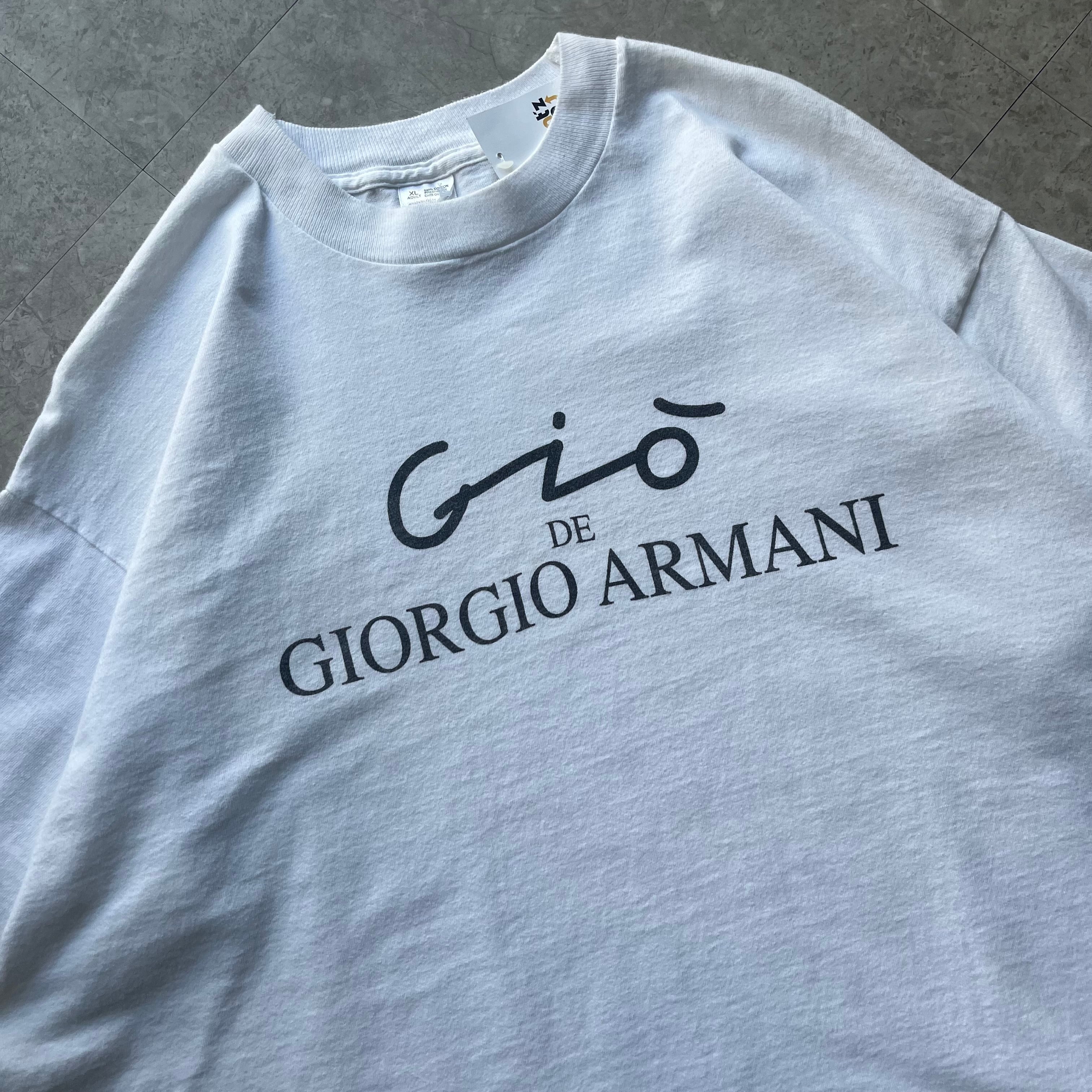 90s GIORGIO ARMANI logo T-shirt【仙台店】 | What'z up