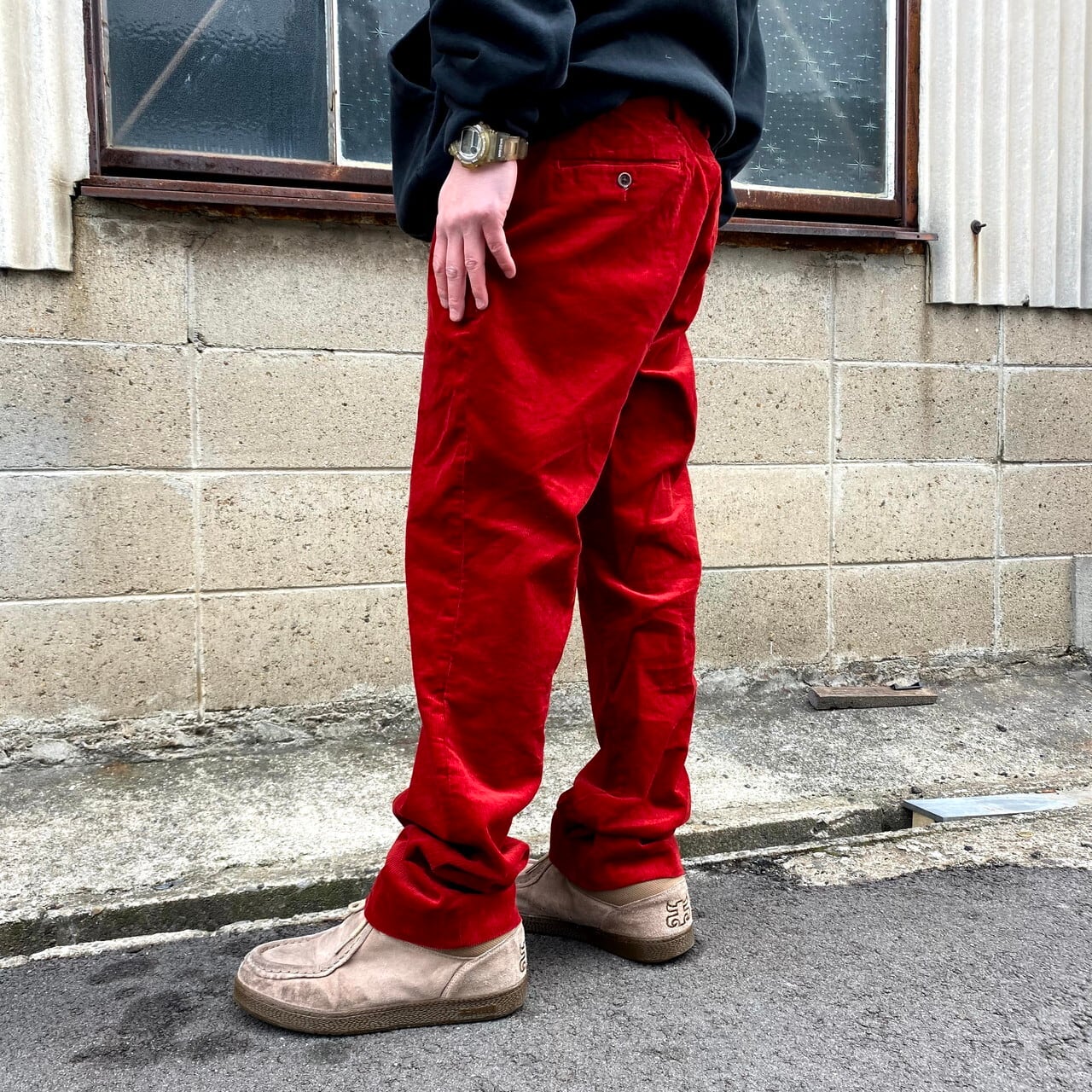 ポロラルフローレン 細畝 テーパード コーデュロイパンツ メンズw34 Polo Ralph Lauren レッド 赤色 古着 カラーパンツ コーデュロイパンツ Al Cave 古着屋 公式 古着通販サイト ポロラルフローレン 細畝 テーパード コーデュロイパンツ メンズw34 Polo Ralph Lauren レッド 赤色 古着 カラーパンツ コーデュロイパンツ Al Cave 古着屋 公式 古着通販サイト