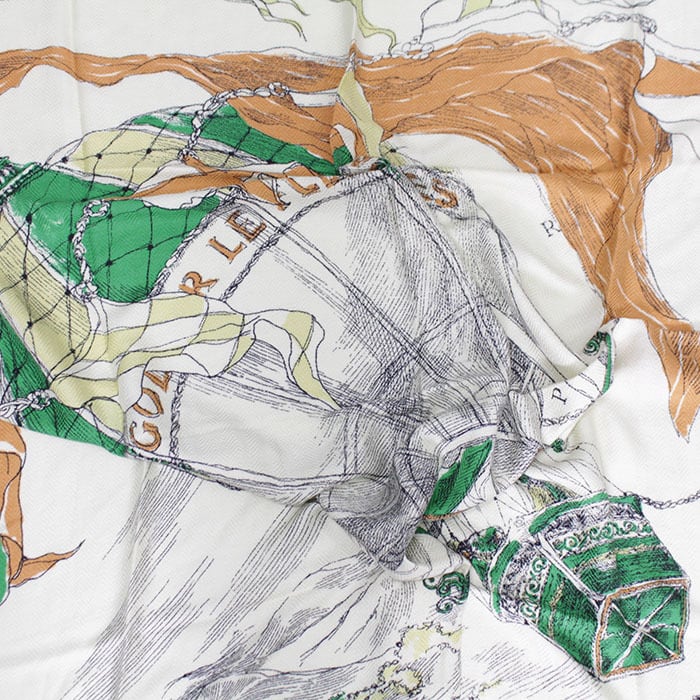 manipuri マニプリ ウールシルクストールヘリンボーン織120