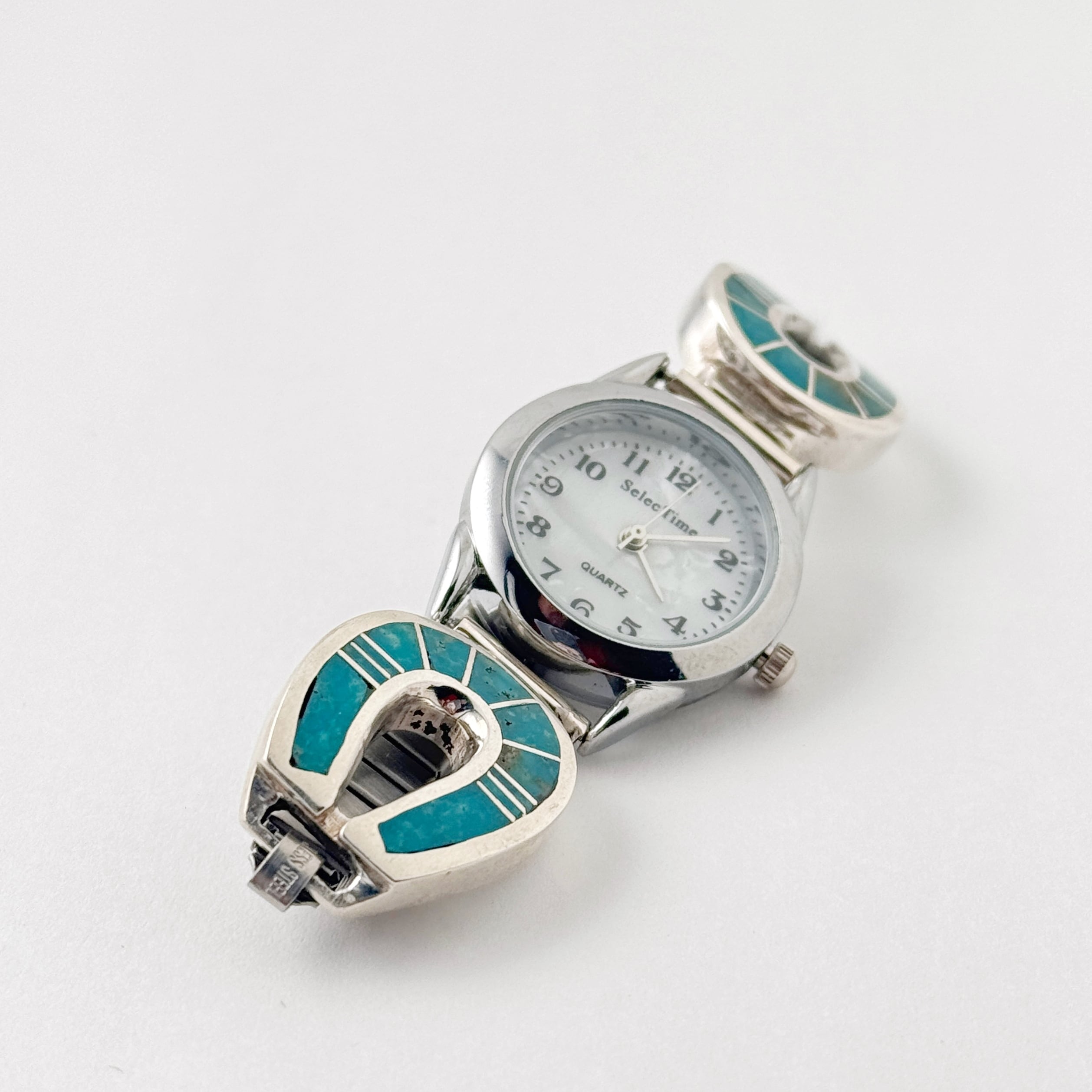 Indian Jewelry》ウォッチ（時計）キングマン ターコイズ ホースシュー