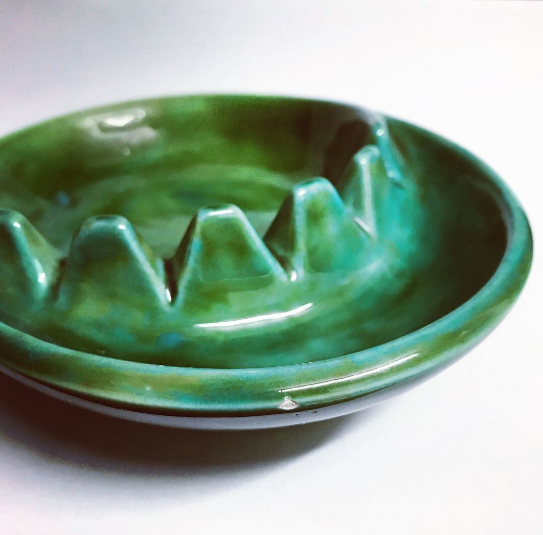 VINTAGE ASHTRAY/ヴィンテージアッシュトレイ・陶器・小物入れ