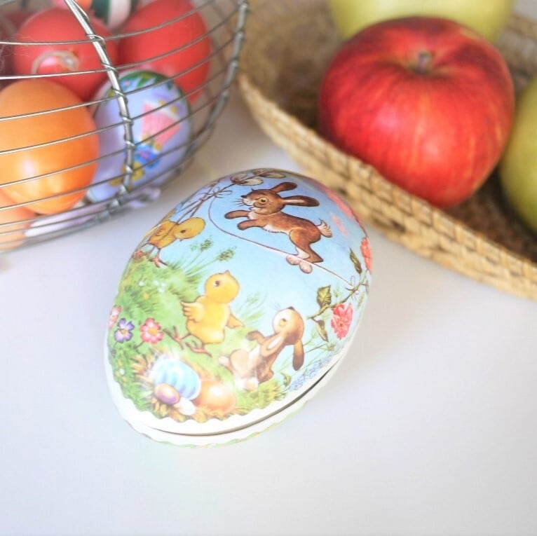 イースターエッグ うさぎとひよこ ドイツヴィンテージ