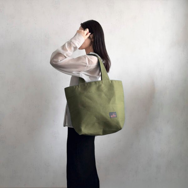 sasicco トート40 ターコイズ | 三河木綿 刺子織 タネイ | tote 40