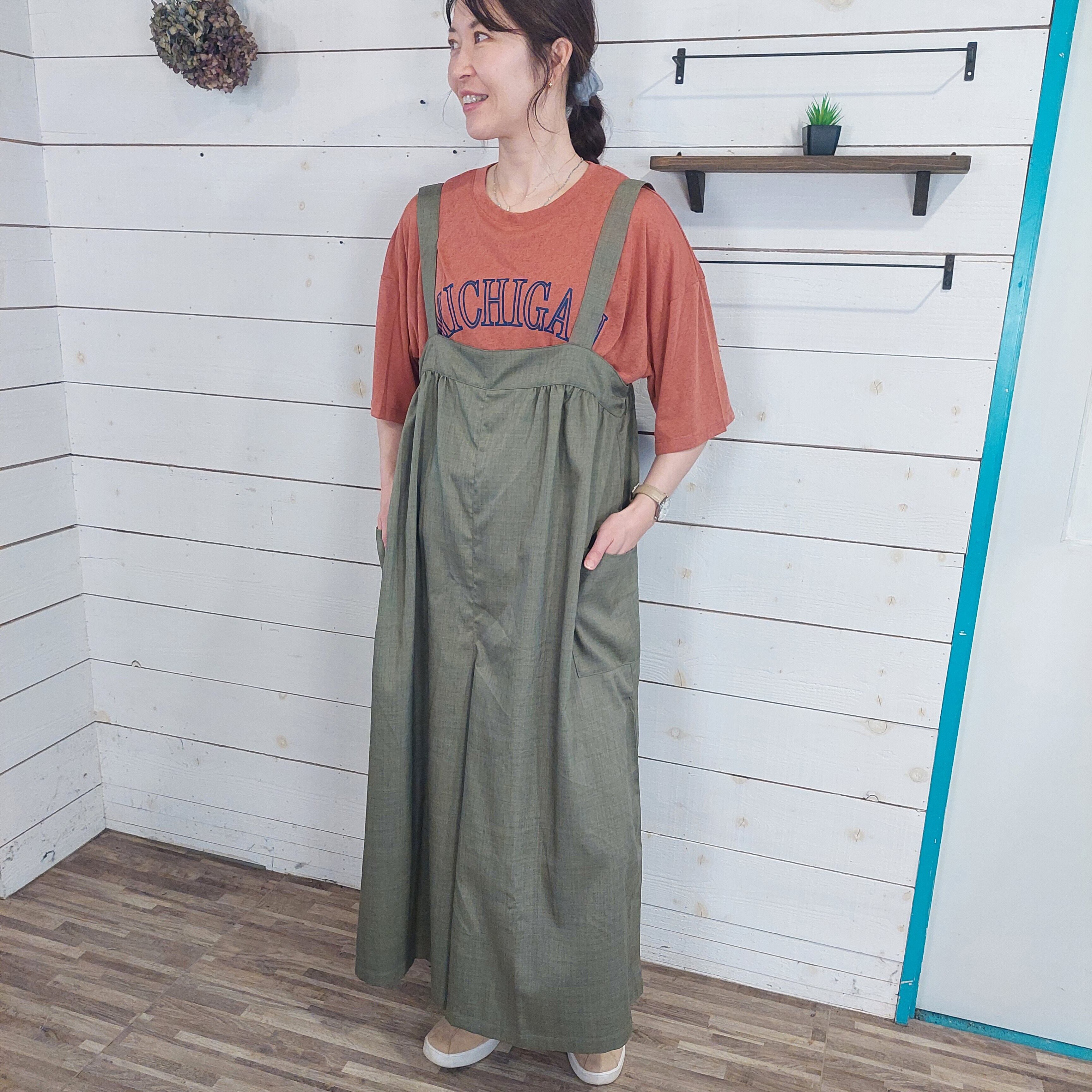 リネンライクサロペット   P-560