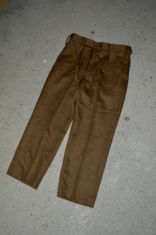 British Army 90s-00s All Ranks No.2 Dress Wool Trousers Dead Stockイギリス軍 ウールスラックス デッドストック