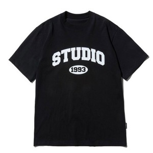 [1993STUDIO] STUDIO ARCH LOGO T-SHIRT_BLACK 正規品 韓国ブランド 韓国ファッション 韓国通販 韓国代行 半袖  Tシャツ
