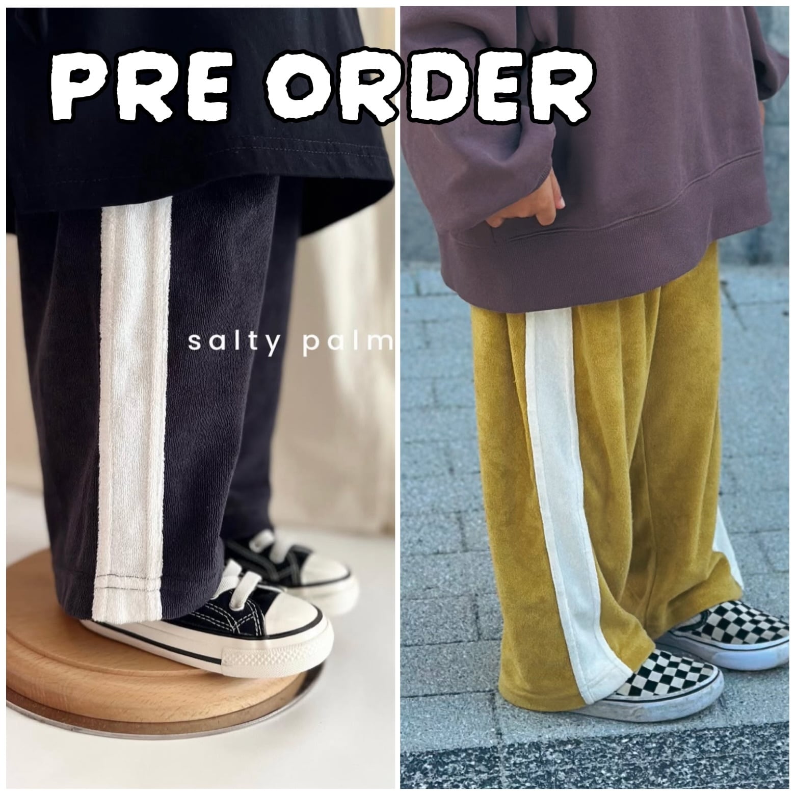 Yonkon ラインパンツ カーディガンセット Yonkon ラインパンツ カーディガンセット Yonkon ラインパンツ