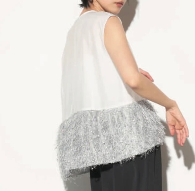 CHIGNON】ﾌﾘﾝｼﾞ切替ｼｬﾂPO [1443-534NH] | Posie dress セレクトショップ