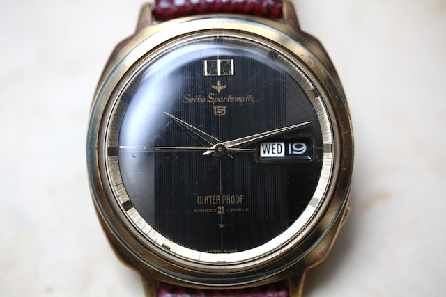 【SEIKO】 1960’s セイコー スポーツマチック・ファイブ デイデイト ブラックダイヤル×インナーエンジンターンド　自動巻き /  OH  / Vintagewatch / Automatic
