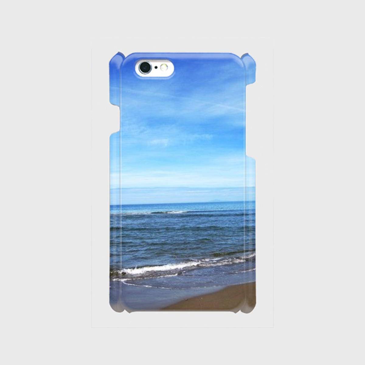 青空と海のスマホケース Iphoneケース スマホカバー 星の降る店