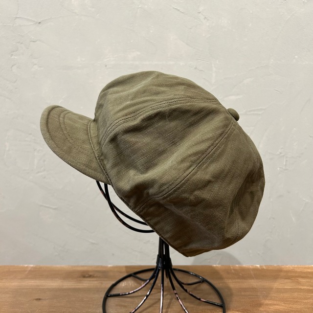HIGHER MILITARY HERRINGBONE CASQUETTE