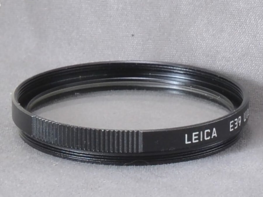 Leica レンズフィルター E39 UVa 13131 ライカ（21664） サンライズカメラーSunrise Cameraー
