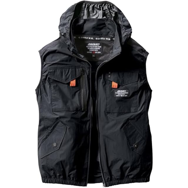 WORKMAN FieldCore 空調服 半袖フード付き ブラックバッテリー付 WORKMAN FieldCore 空調服 半袖フード付き ブラックバッテリー付