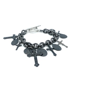 【2025 1st】gunda<ガンダ>VANK 6 BRACELET/BLK [ヴァンク 6 ブレスレット/ブラック]