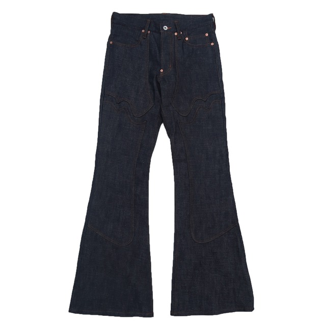 SUGARHILL 23AW MODERN WESTERN DENIM FLARED TROUSERS (Rigid Indigo)