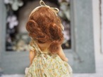 ブルーアイ　イエロー花柄ワンピース「Nancy Ann Story Book Doll」 画像8