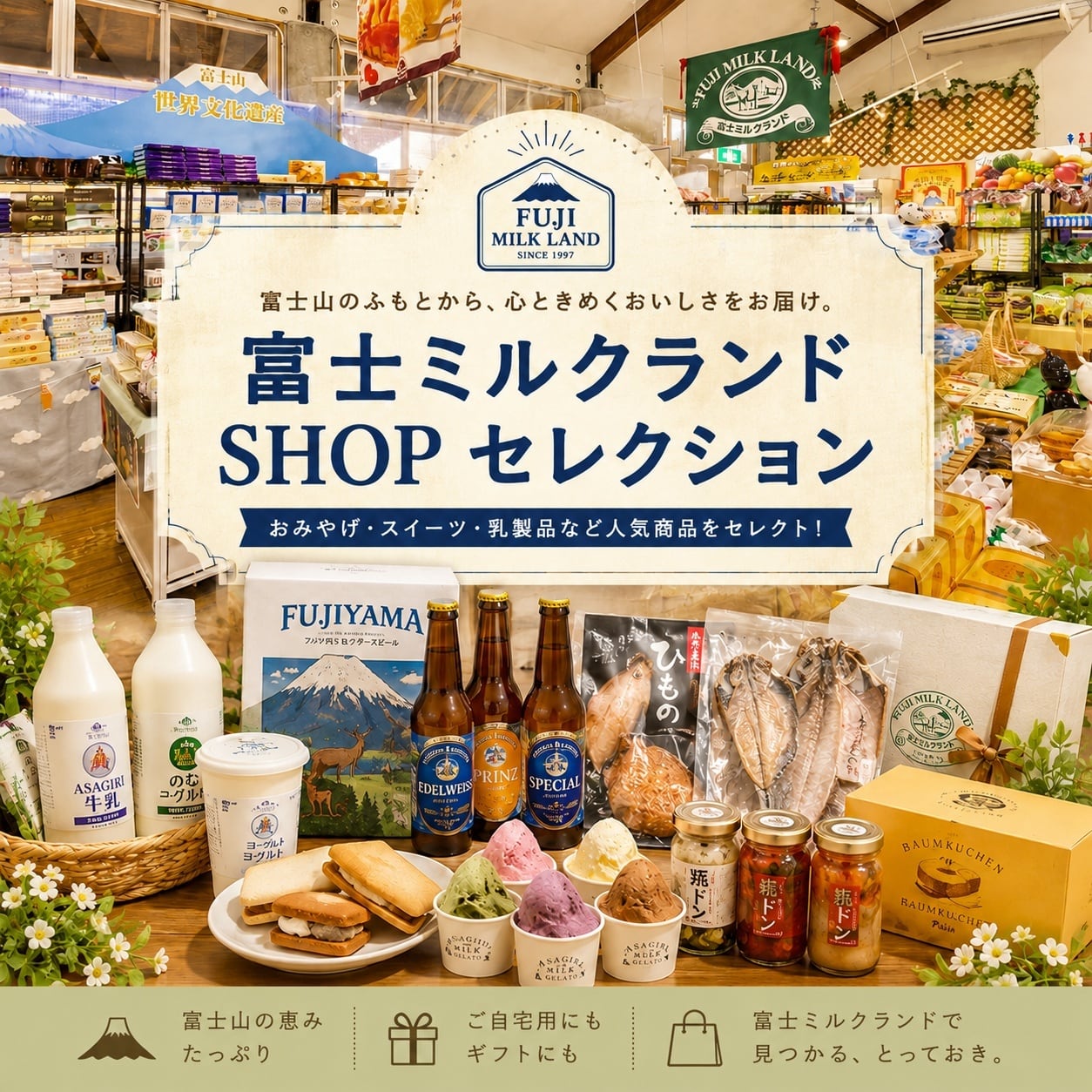 富士山 Mt.Fuji 洋菓子詰め合わせセット｜株式会社わかふじ 富士山