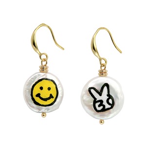 Smile and Peace Earrings