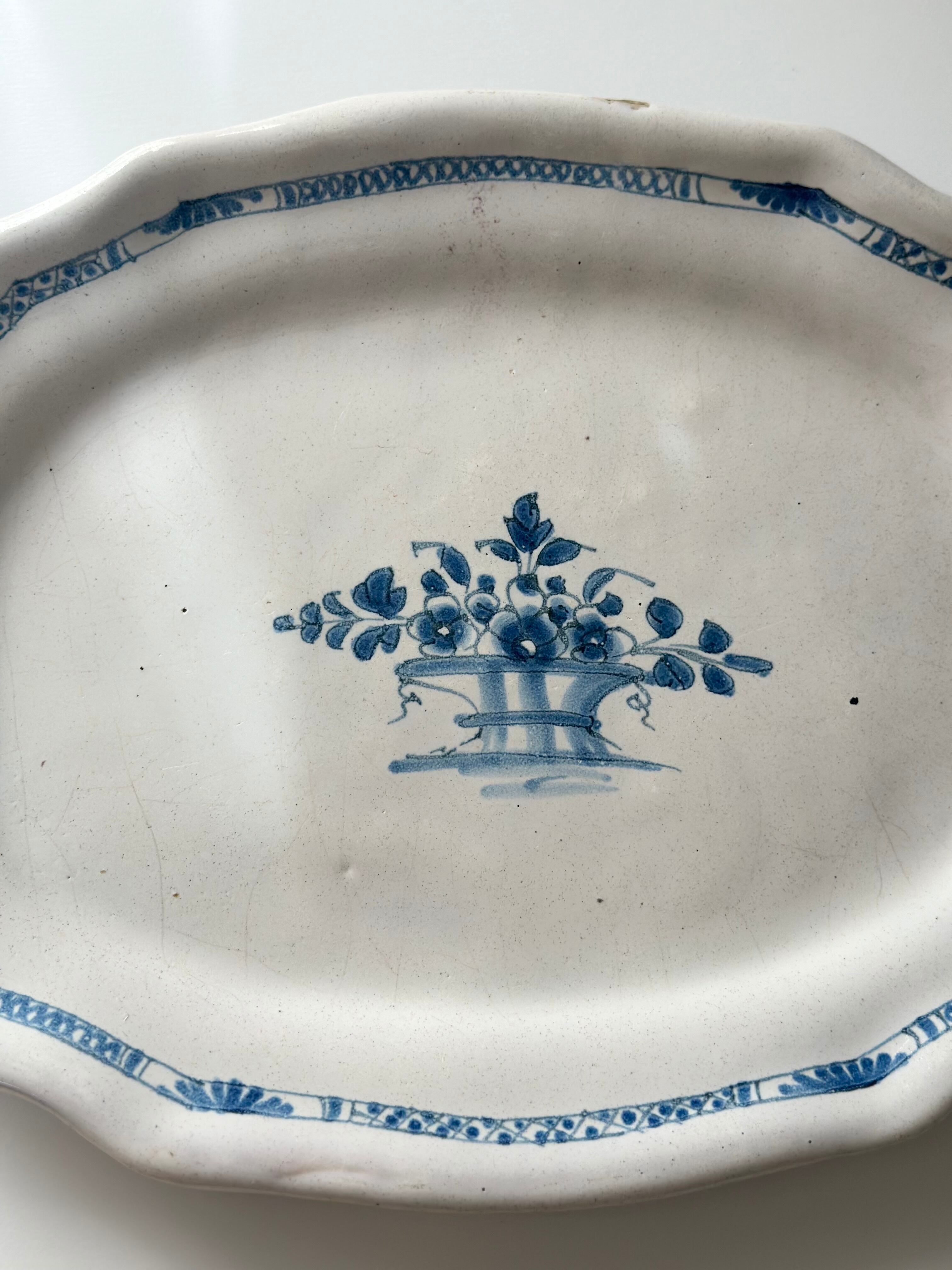 19cフランスキュノワール深皿フランスアンティーク器アトリエ古道具