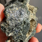 マニハール水晶 クラスター  20151205 ヒマラヤ産 クロライト付き 高透明度 レア原石 天然石