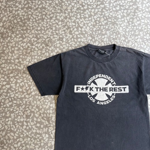 NHS / 00’s INDEPENDENT fade T-shirt size 実寸S-M相当