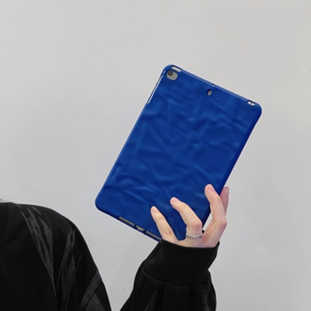 iPad Pro/iPad 2021/Air3/mini4ケース シワ模様 水面風 個性的☆ アイ 