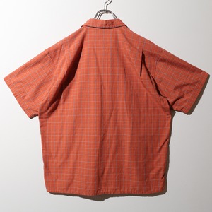 美品 L 03年 オレンジ Puckerware Shirt Patagonia パッカーウェアシャツ パタゴニア  シアサッカー