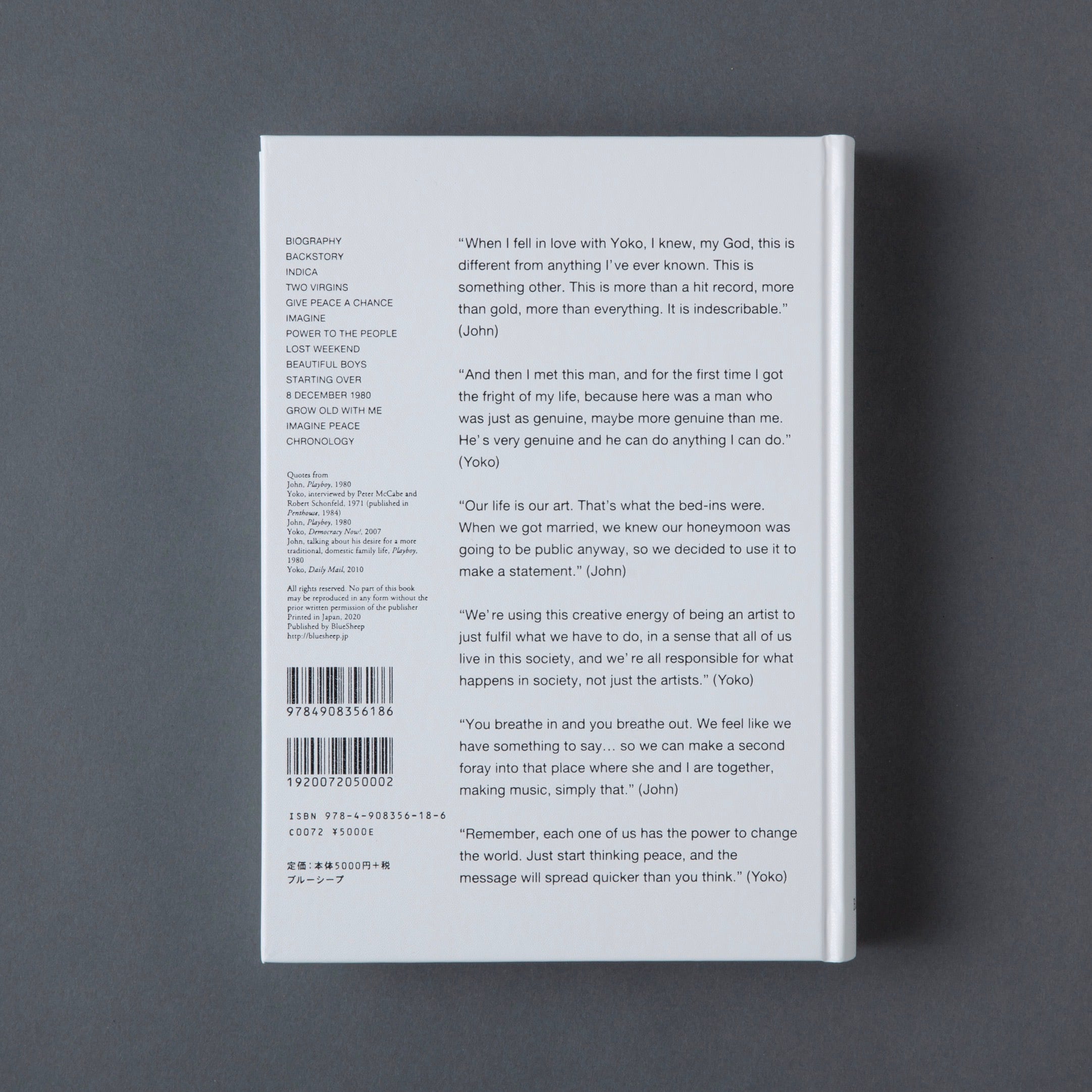 図録『DOUBLE FANTASY - John & Yoko』 | ブルーシープショップ