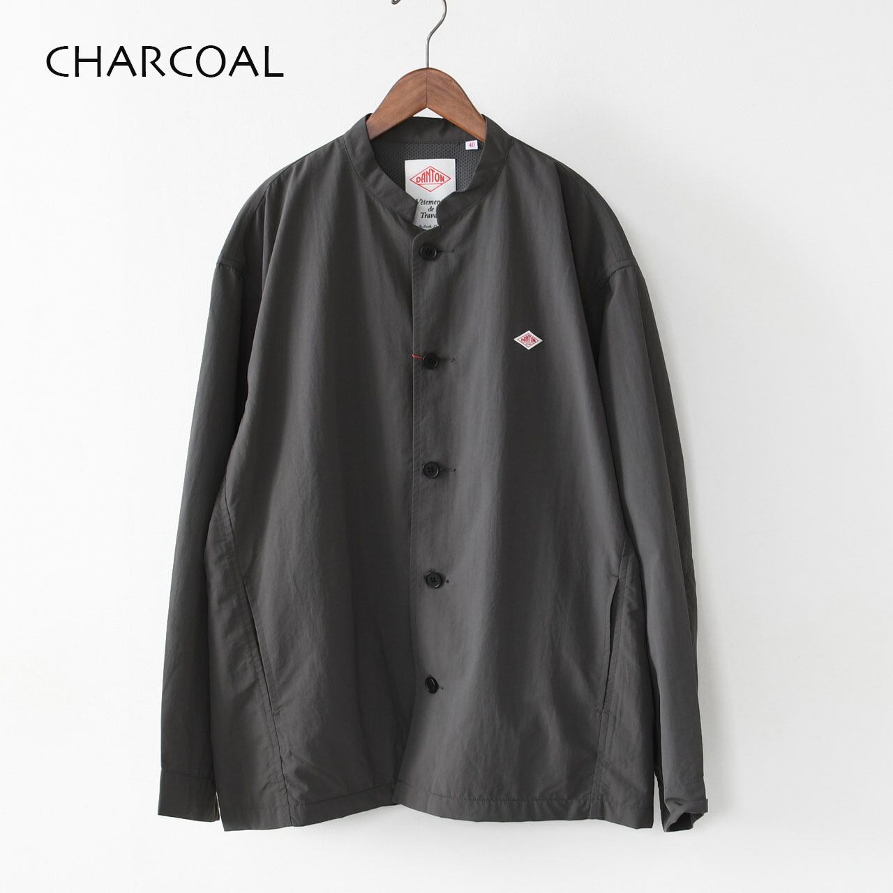 DANTON [ダントン] M NYLON TUSSER STAND COLLAR JACKET [DT-A0654TNY