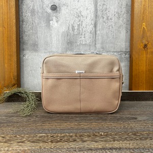 【選べる紐付】.+＊square shoulder Bag 〈 グレーベージュ×スキン 〉