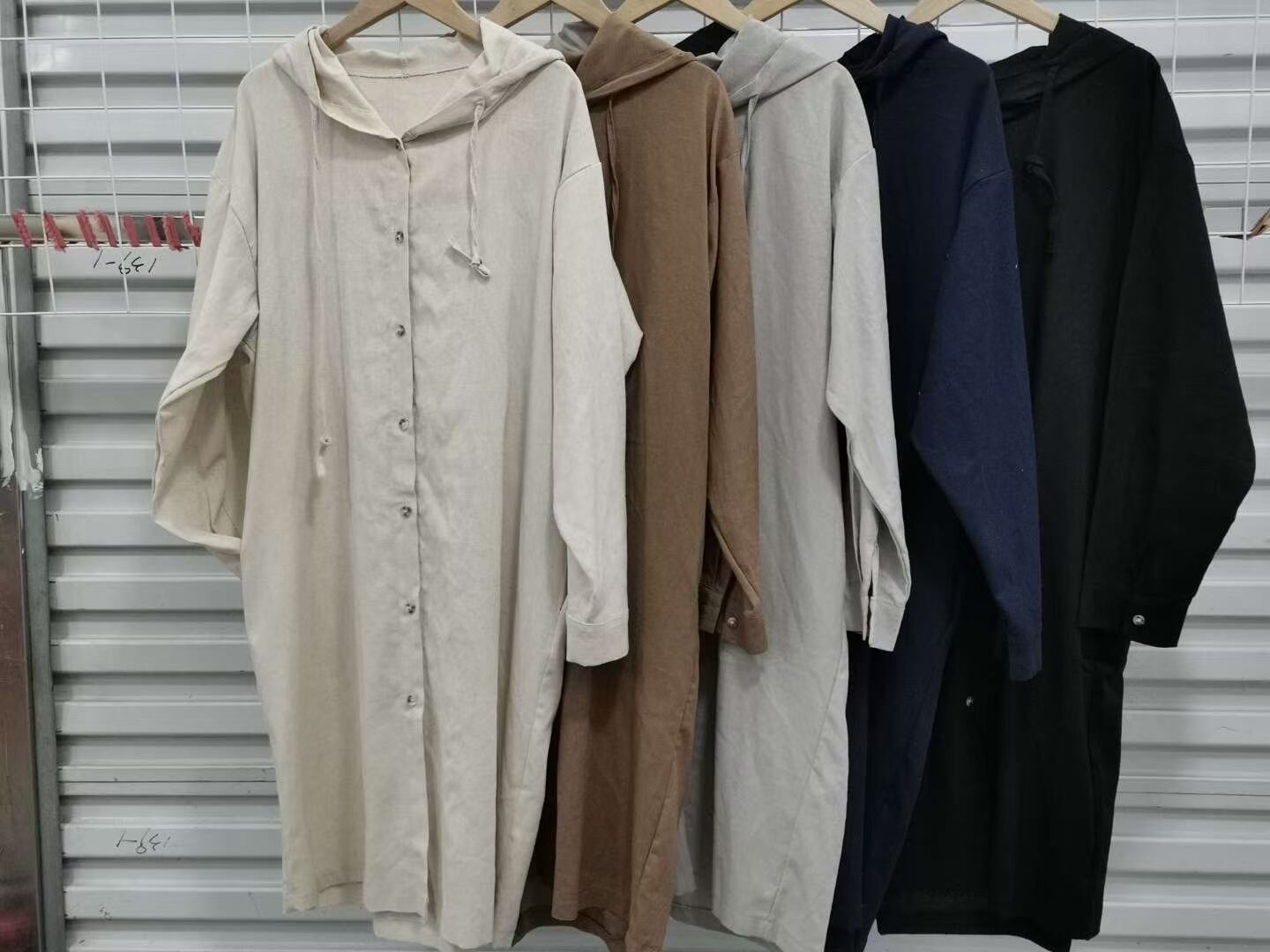 フード付き シャツコート  ASF-212010-1053