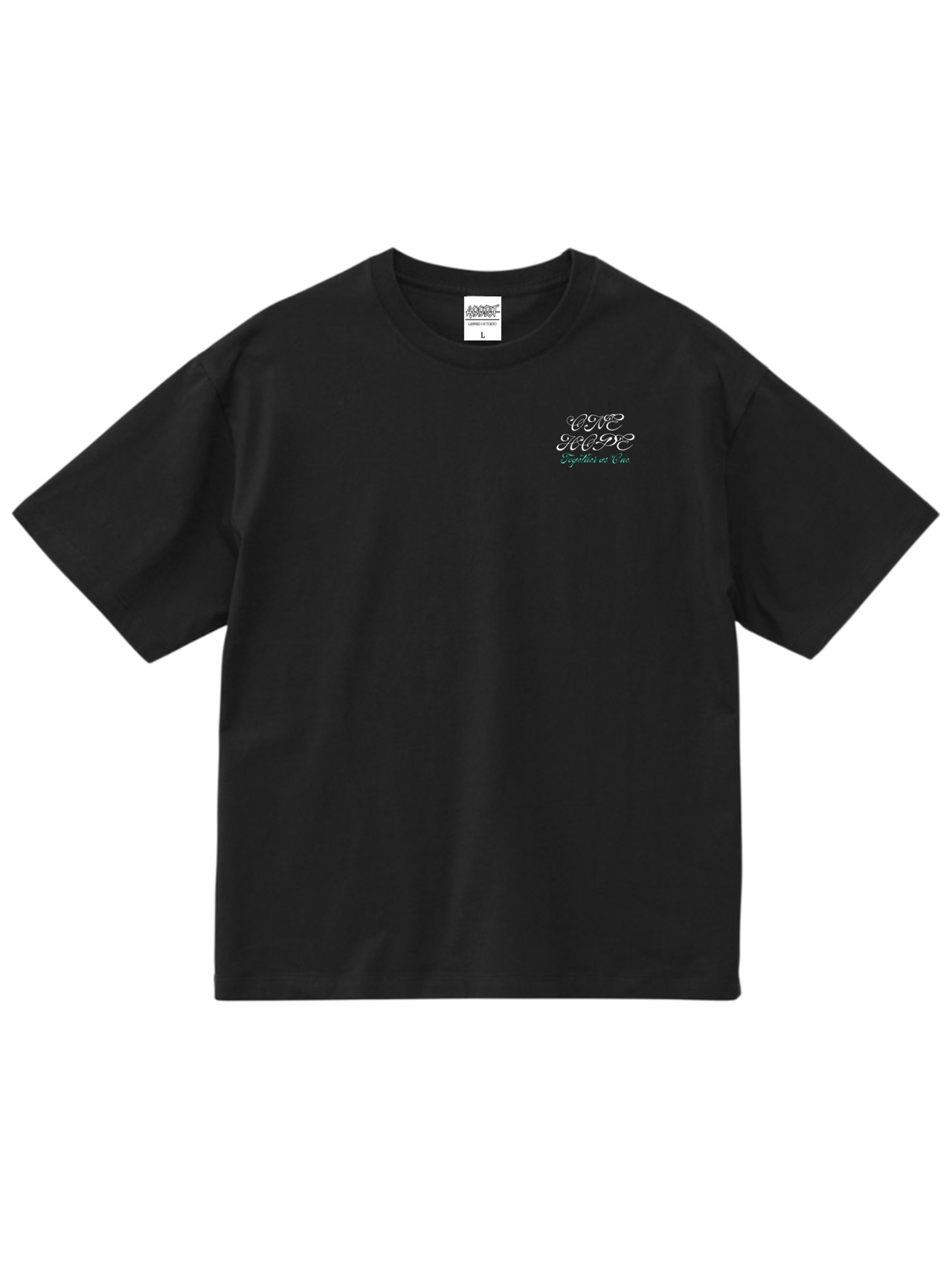ONE HOPE Tee Black
