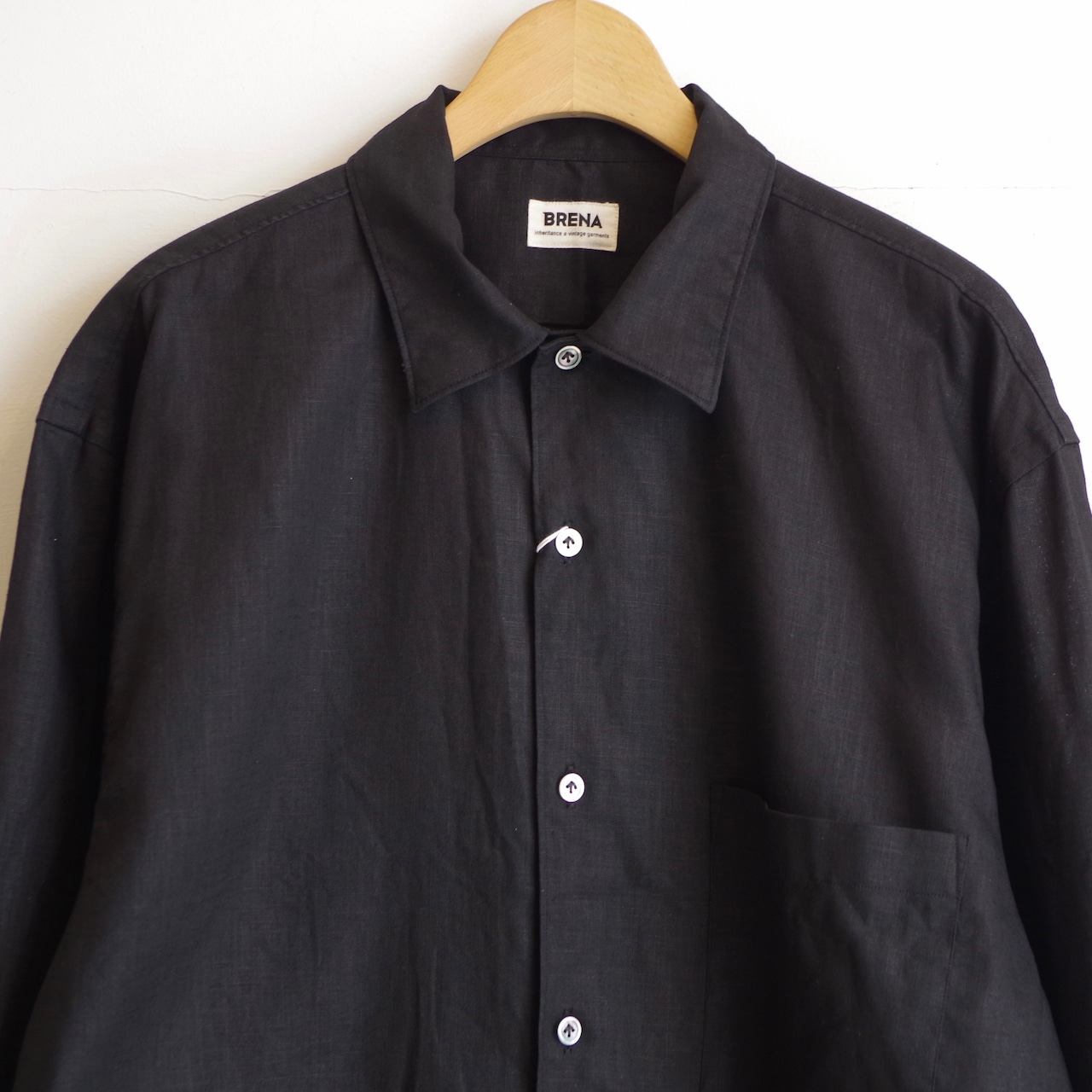 BRENA "BLAZE L/S " FRENCH LINEN CANVAS