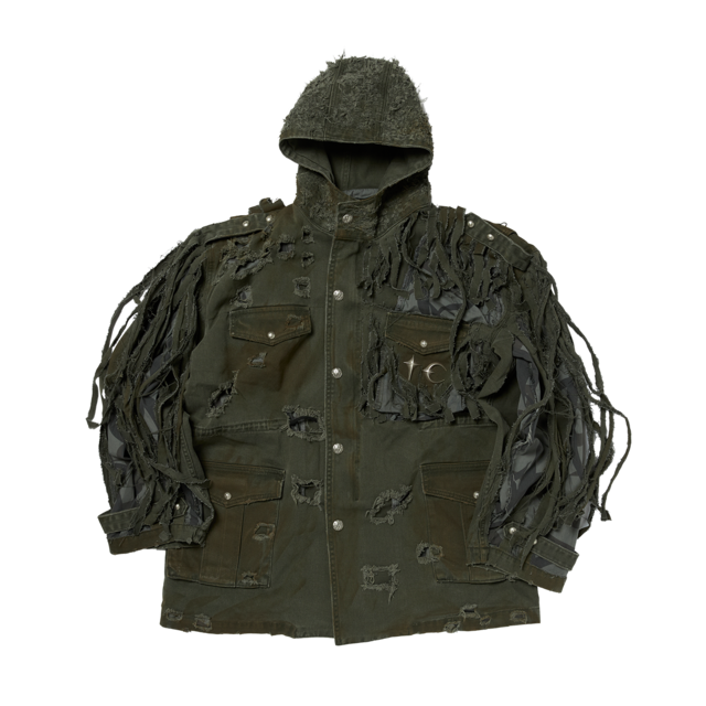 [THUG CLUB] PUBG EXCLUSIVE GHILLIE SUIT JACKET 正規品 韓国ブランド 韓国通販 韓国代行 韓国ファッション サグクラブ 日本 店舗 THUGCLUB