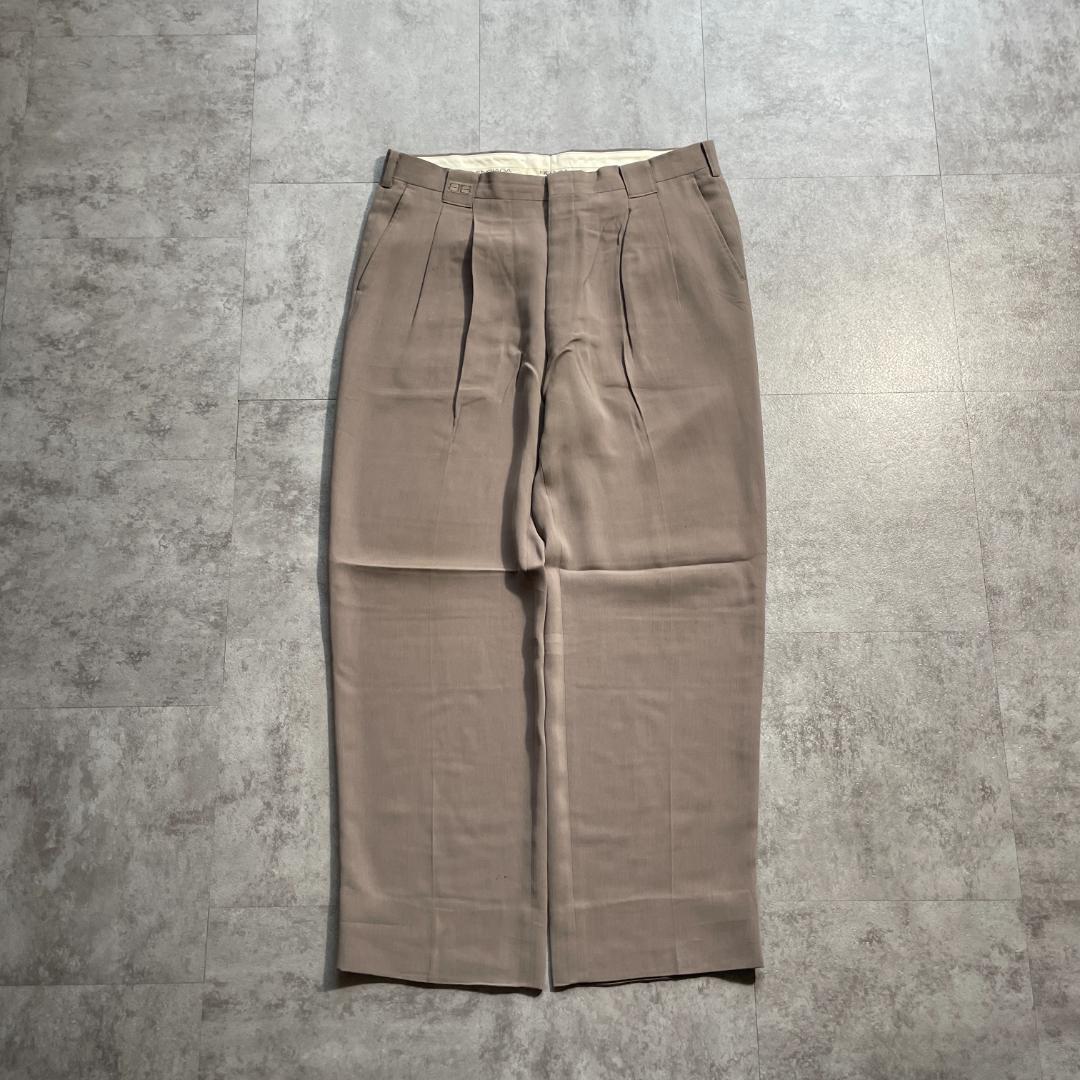 90s balenciaga グレースラックス 無地 日本製 【W33】 | ib2