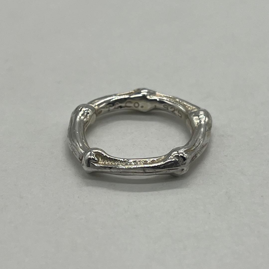ティファニー TIFFANY&CO バンブー リング 14号 SV925 メンズ