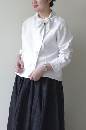 Whiteread ホワイトリード / MIRA SHIRT (NATURAL)