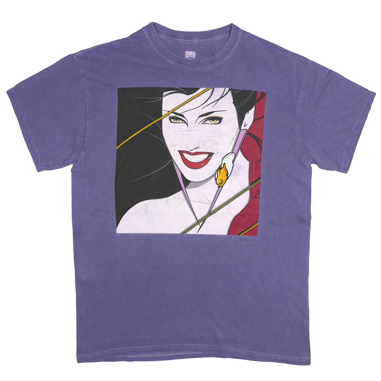 USED【M】PATRICK NAGEL GUDETAMA Tee / ©2020 SANRIO ©Jennifer Dumas Inc