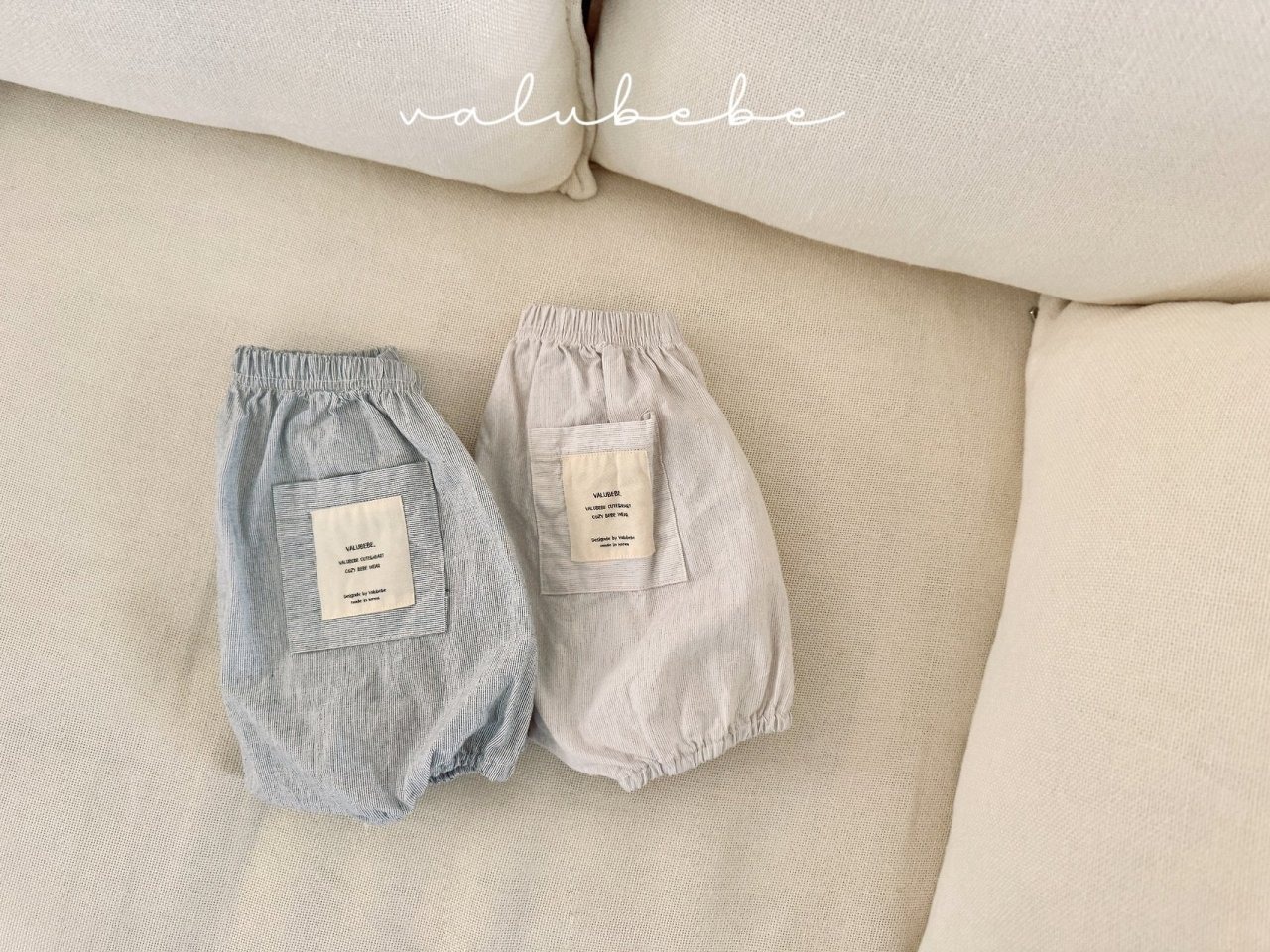 [valubebe] Anstripe Bloomer Pants / [벨루베베] 앤스트라이프블루머팬츠