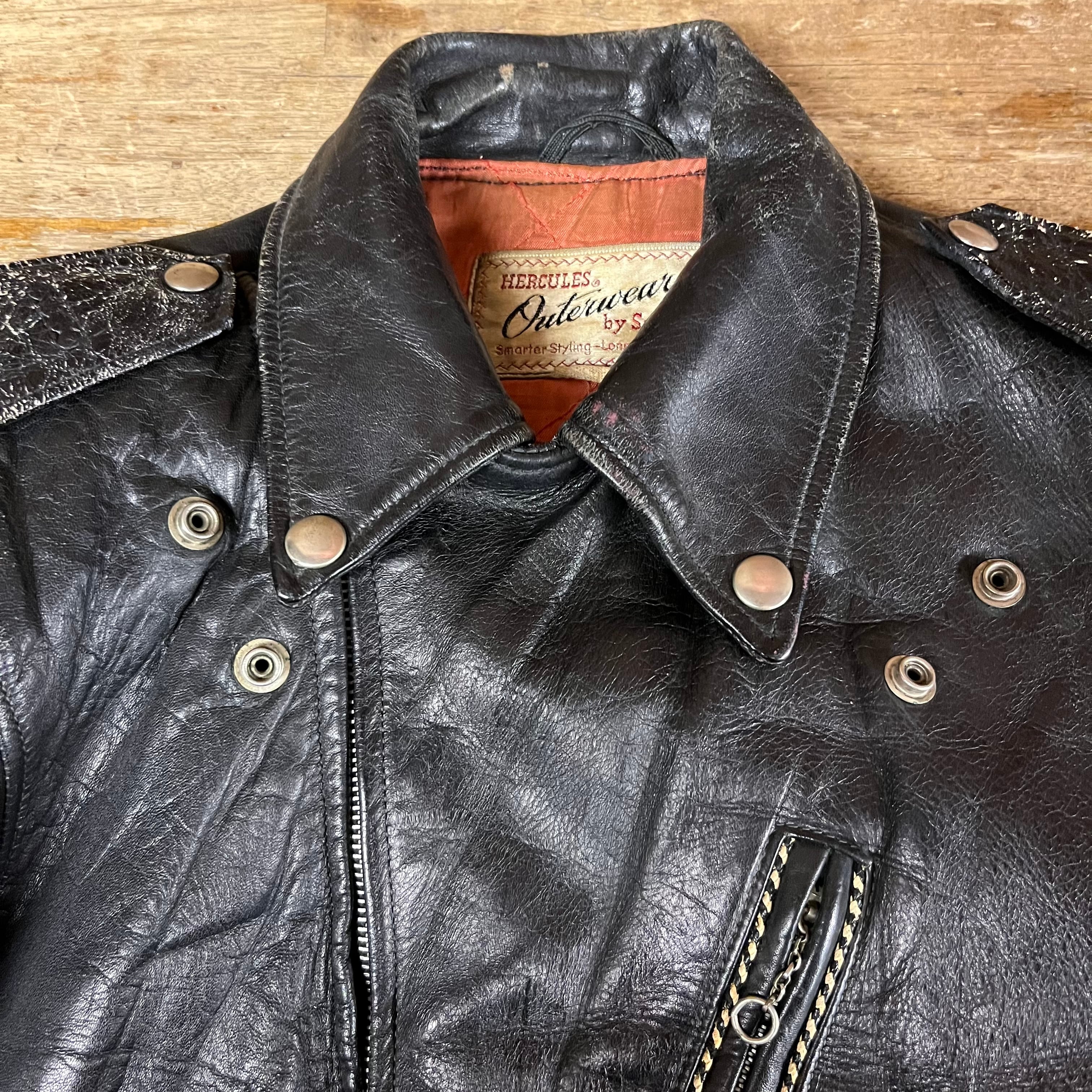 50s Sears HERCULES Leather Jacket | DESERTSNOW 50s Sears HERCULES Leather Jacket | DESERTSNOW