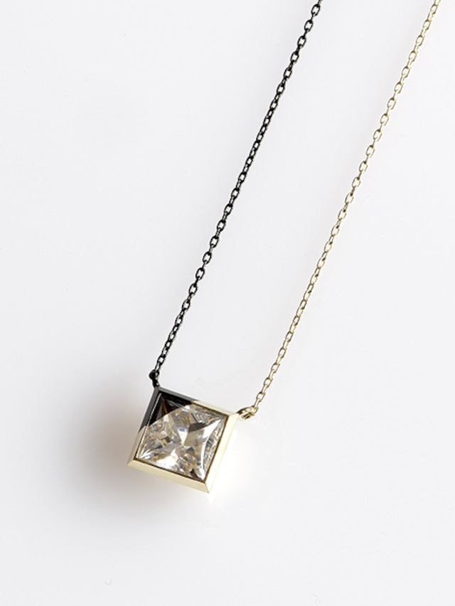 [ﾈｯｸﾚｽ] synchronize necklace / White & Black