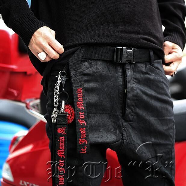 ✢ パンツ ベルト 大人女子☆刺繍カジュアル ハーネス ✢ 韓国 K-POP