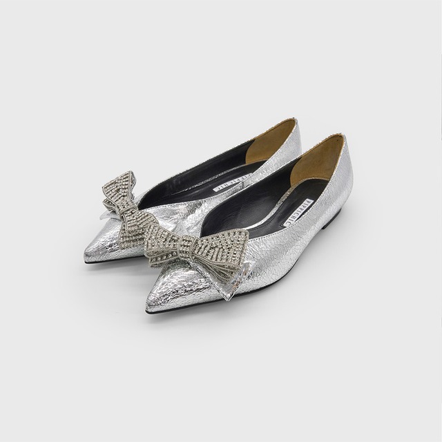PP24S-ANNA V JEWELRY 7 silver x ribbon